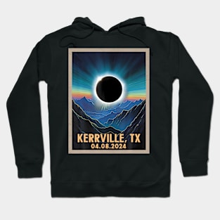 Total Solar Eclipse 2024 Kerrville Texas Hoodie